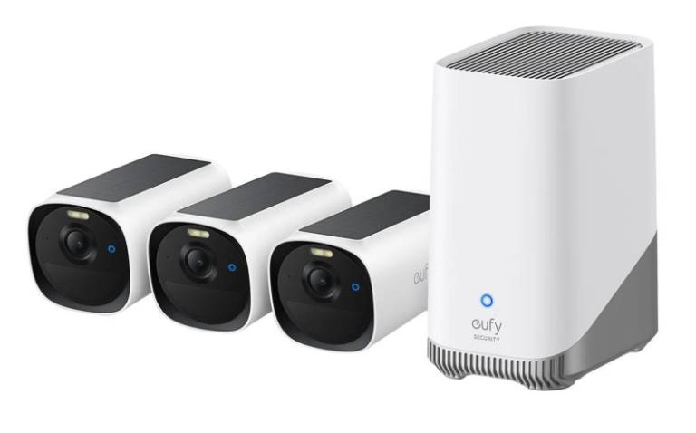 Eufy kamera med basstation