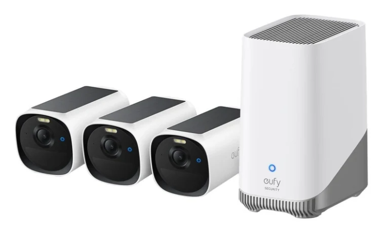 Eufy kamera med basstation